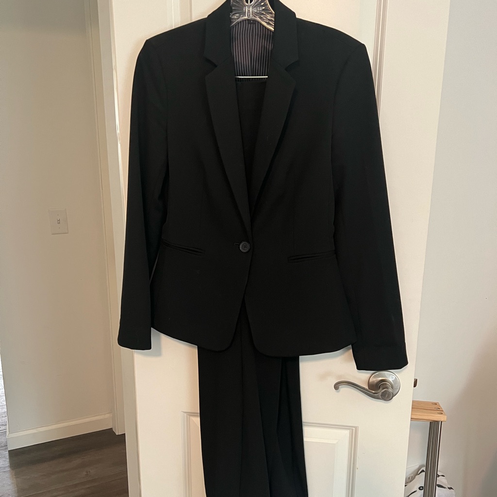 Express Black Pant Suit